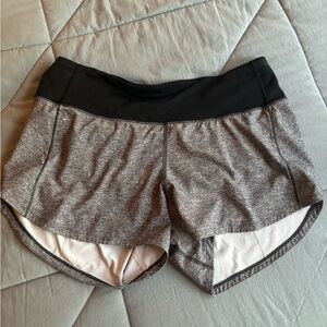 Lululemon speed up 4” shorts
